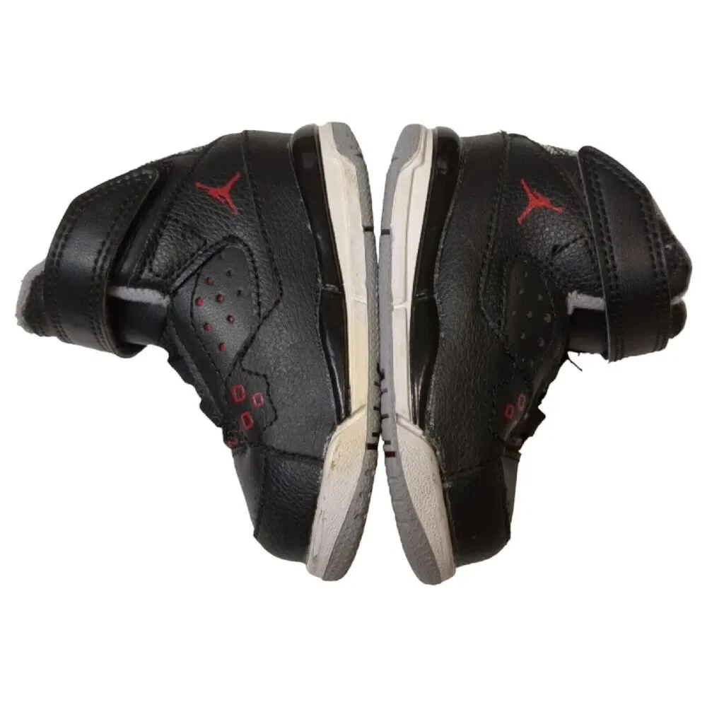 Nike Air Jordan Toddler 407496-020 Black Red Basketball Shoes Size US 4C